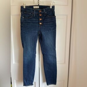 Madewell High Rise Skinny Jeans